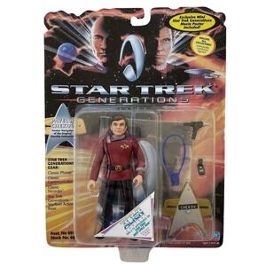 Star Trek Generations 1994 Playmates Pavel A. Chekov Action Figure #6916 Sealed